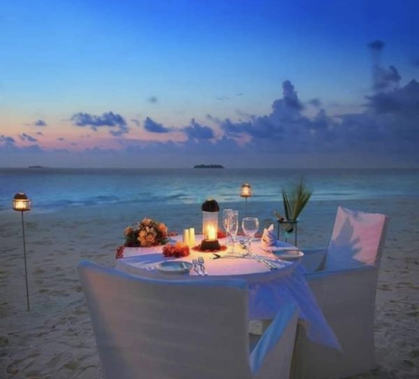 Table romantique