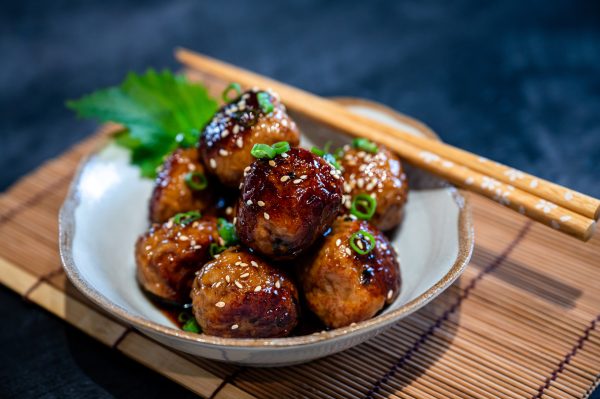 Boulette teriyaki