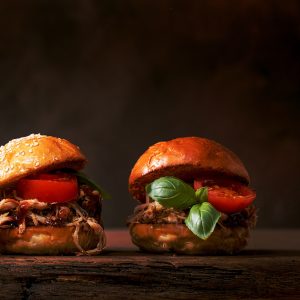 Burger style sliders