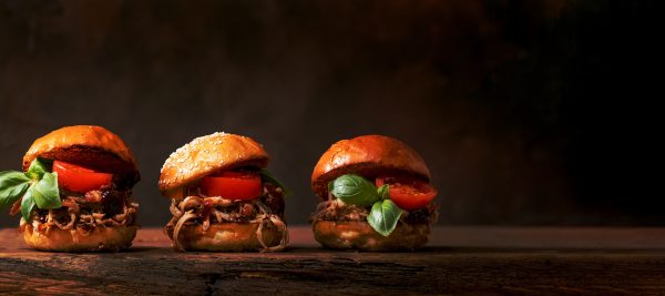 Burger style sliders